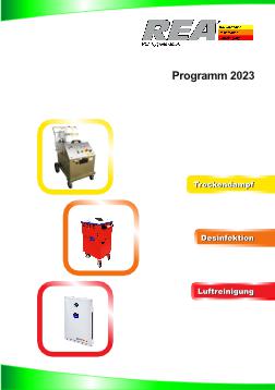 Katalog Programm 2023 der REA Hygiene GmbH